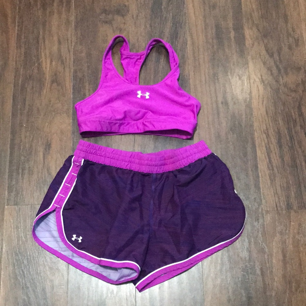 Under Armour workout set